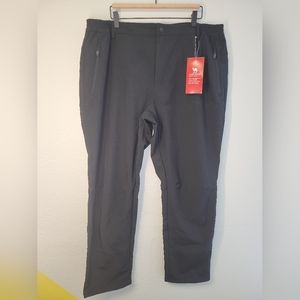 Camel Crown Men's Softshell Fleece Pants Waterproof Windproof Outdoor Snow,Sz 3X